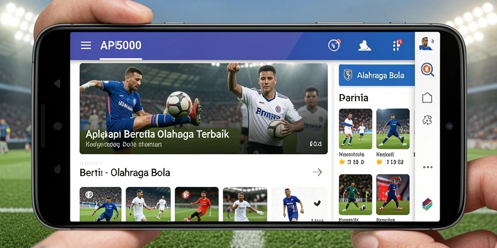 Antarmuka API5000 yang informatif dan menarik.