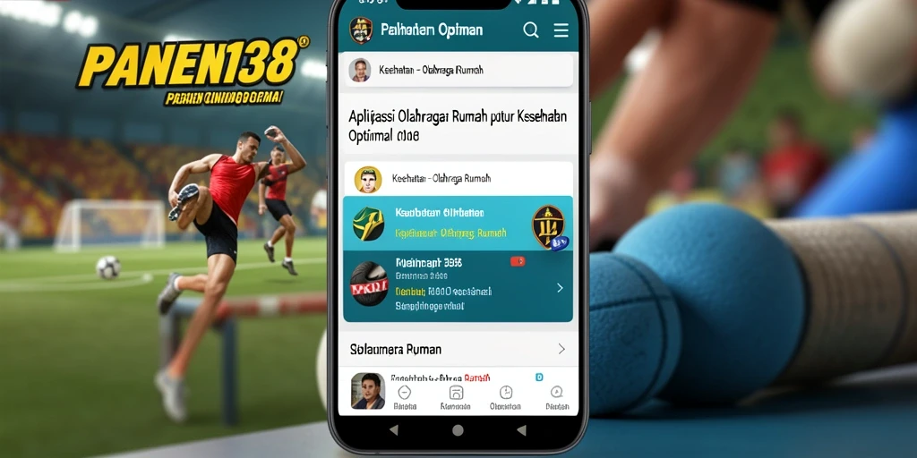 Tampilan antarmuka aplikasi PANEN138 yang user-friendly dan menarik.