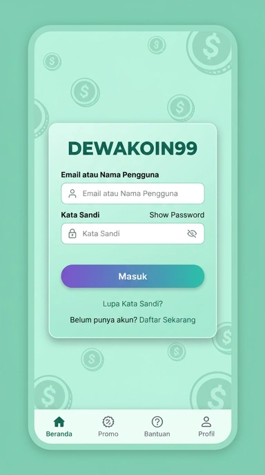 Masuk Akun dewakoin99 untuk Pengguna Android